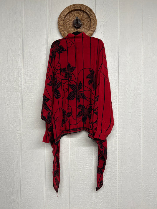 Crepe Sari Nirvana Button Down 1125 193