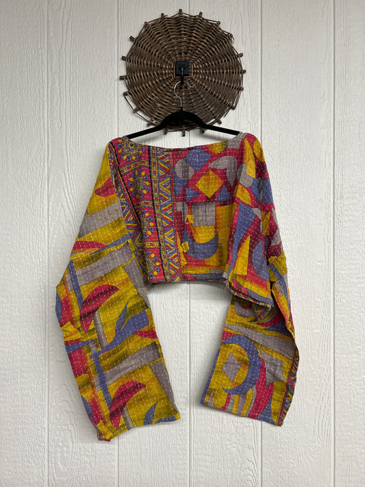Pareo Kantha Abundance Crop Top 1026 076