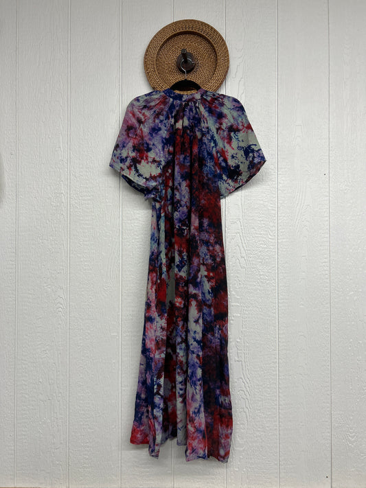 Crepe Sari Summer Woodstock Duster 0626 043