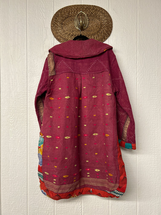 Fine Kantha Drifter Coat 1026 209