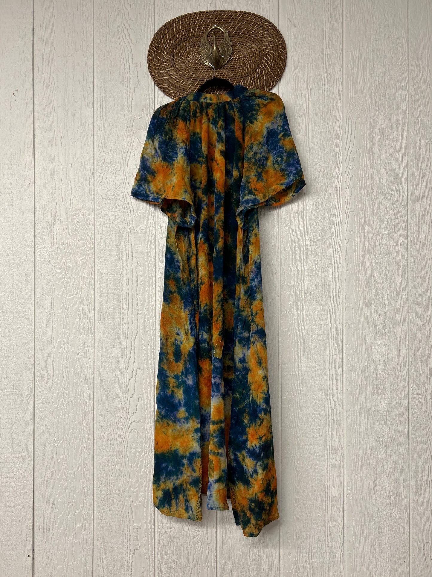 Crepe Sari Summer Woodstock Duster 0626 264