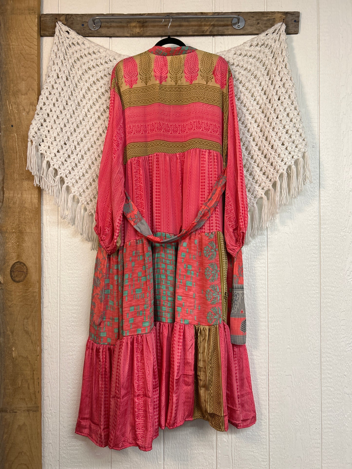 Rasgulla Sari Luminous Maxi Dress 0226 198