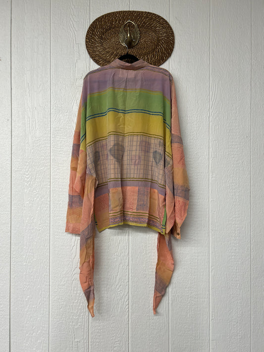 Crepe Sari Nirvana Button Down 1125 143