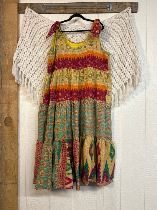 Pareo Kantha Celeste Maxi 0326 127