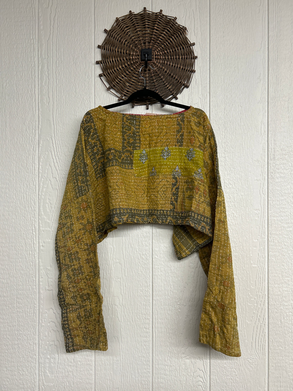 Pareo Kantha Abundance Crop Top 1026 038
