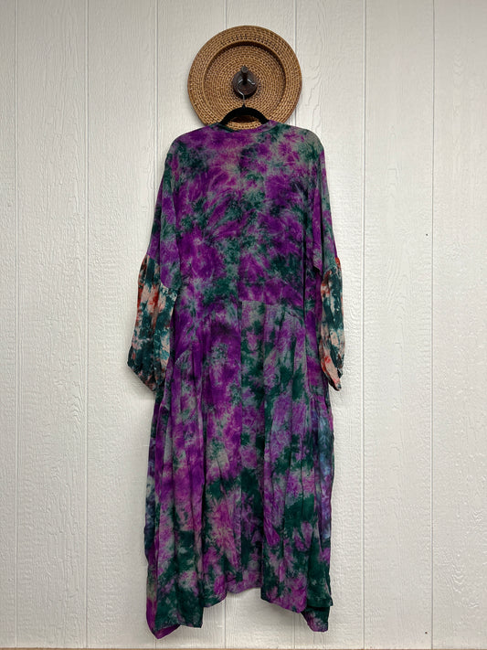 Crepe Sari Evermore Kimono 1026 057