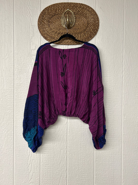 Crepe Sari Luna Crop Top 0126 176