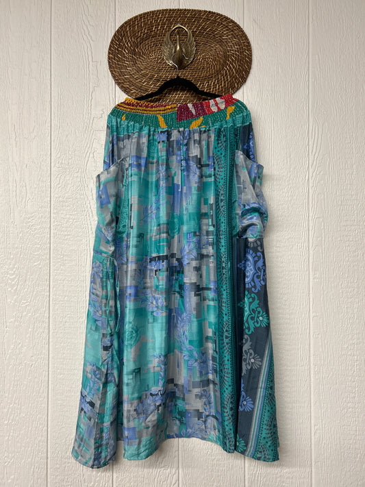 Rasgulla Sari Butterfly Cargo Skirt 0126 256