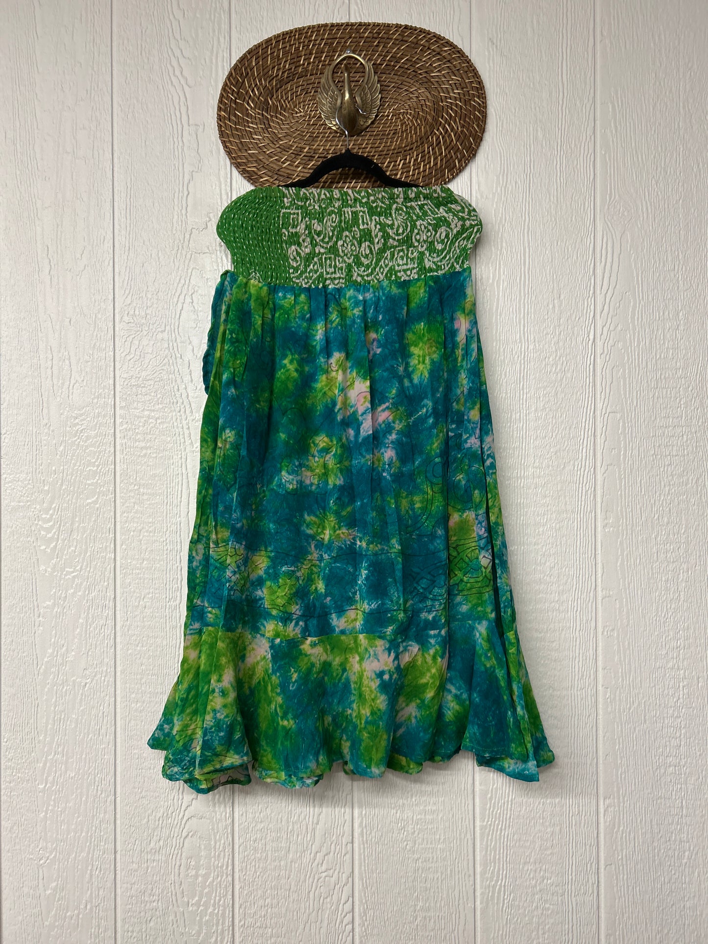 Crepe Sari Inner Peace Wrap Skirt 0626 179