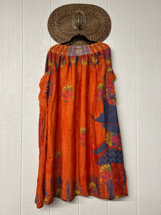 Rasgulla Sari Butterfly Cargo Skirt 0126 165