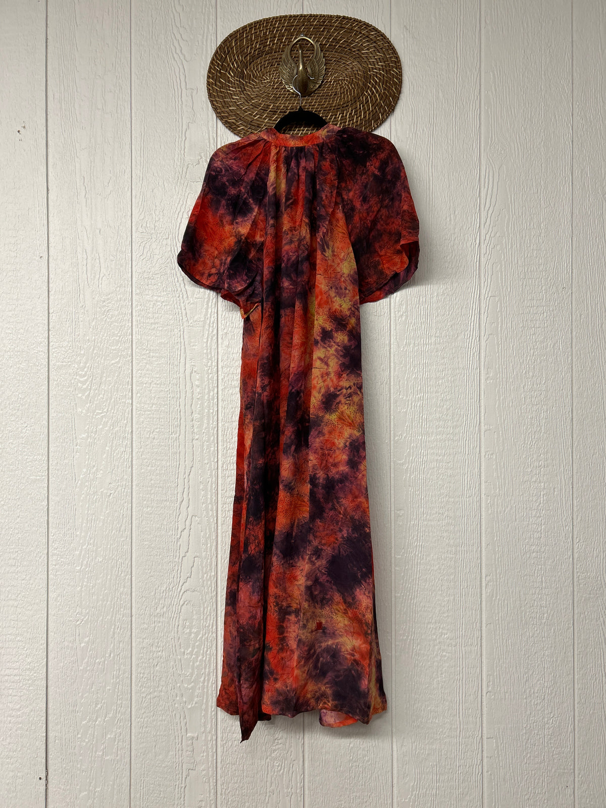 Crepe Sari Summer Woodstock Duster 0626 170