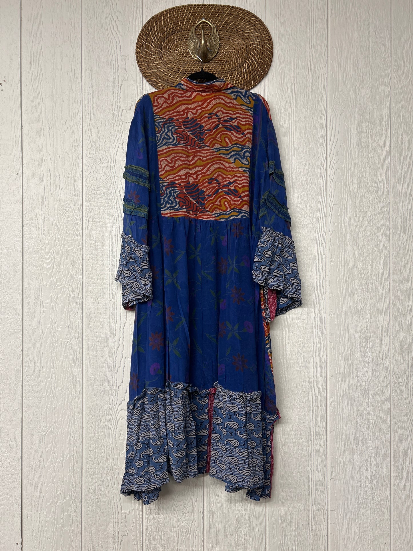 Crepe Sari Rhiannon Duster Dress 0226 106