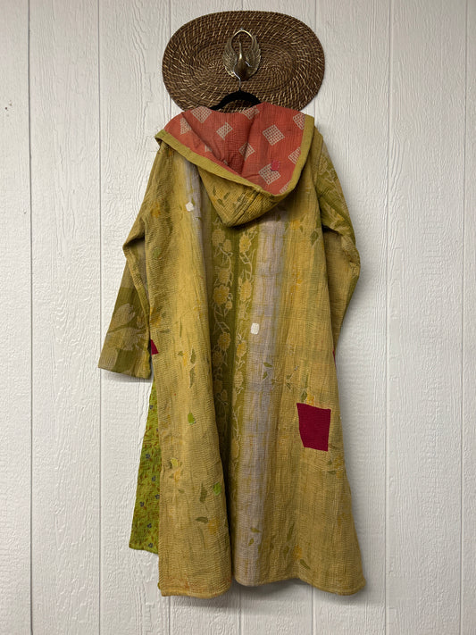 Fine Kantha Rising Sun Coat 1026 029