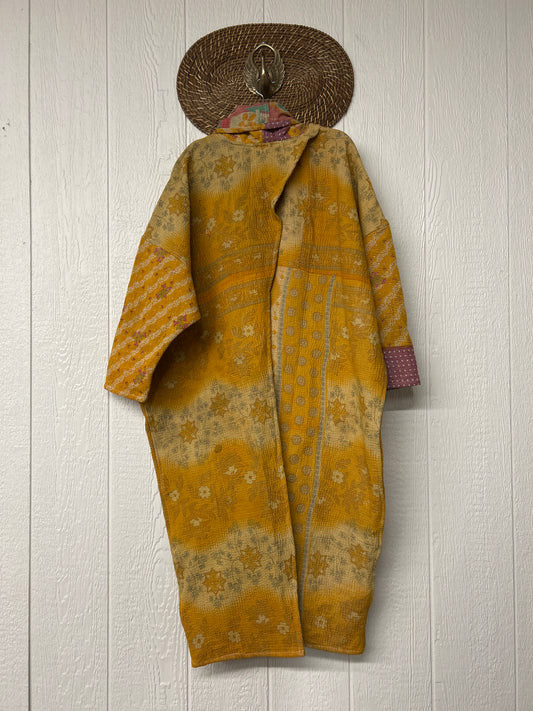 Fine Kantha Cowl Split Pullover 1225 036