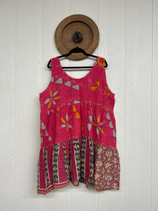 Kantha Meadow Mini Dress 0625 131