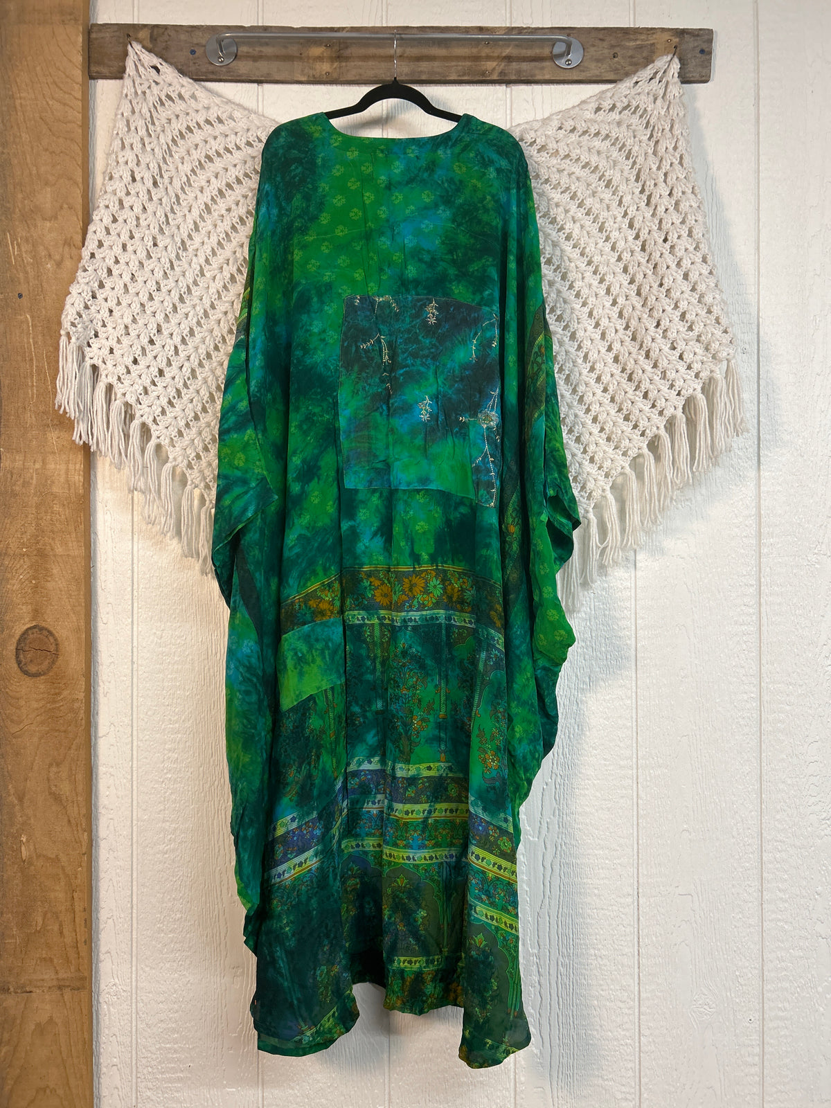 Crepe Sari Bowie Muu Dress 0826 030