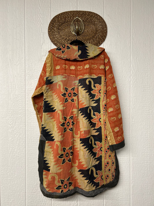Fine Kantha Drifter Coat 1026 129