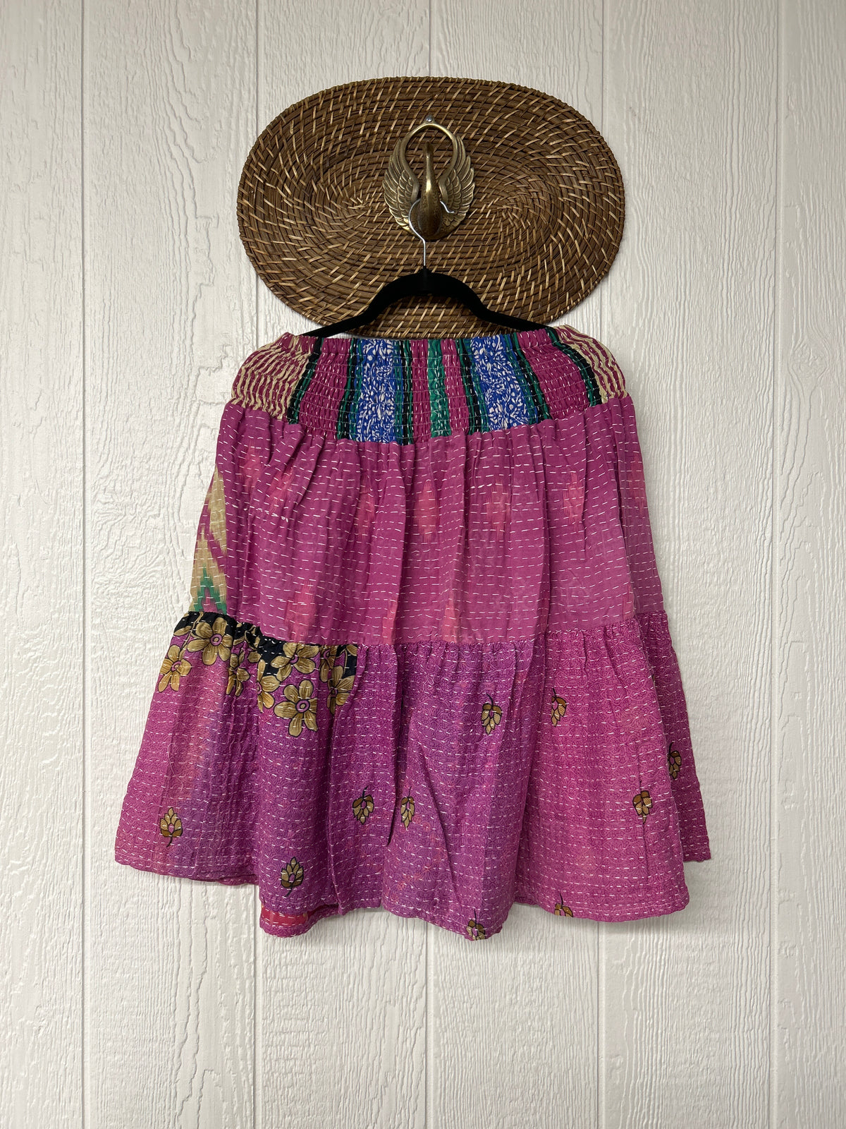Pareo Kantha Meadow Skirt 0826 232