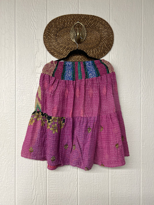 Pareo Kantha Meadow Skirt 0826 232