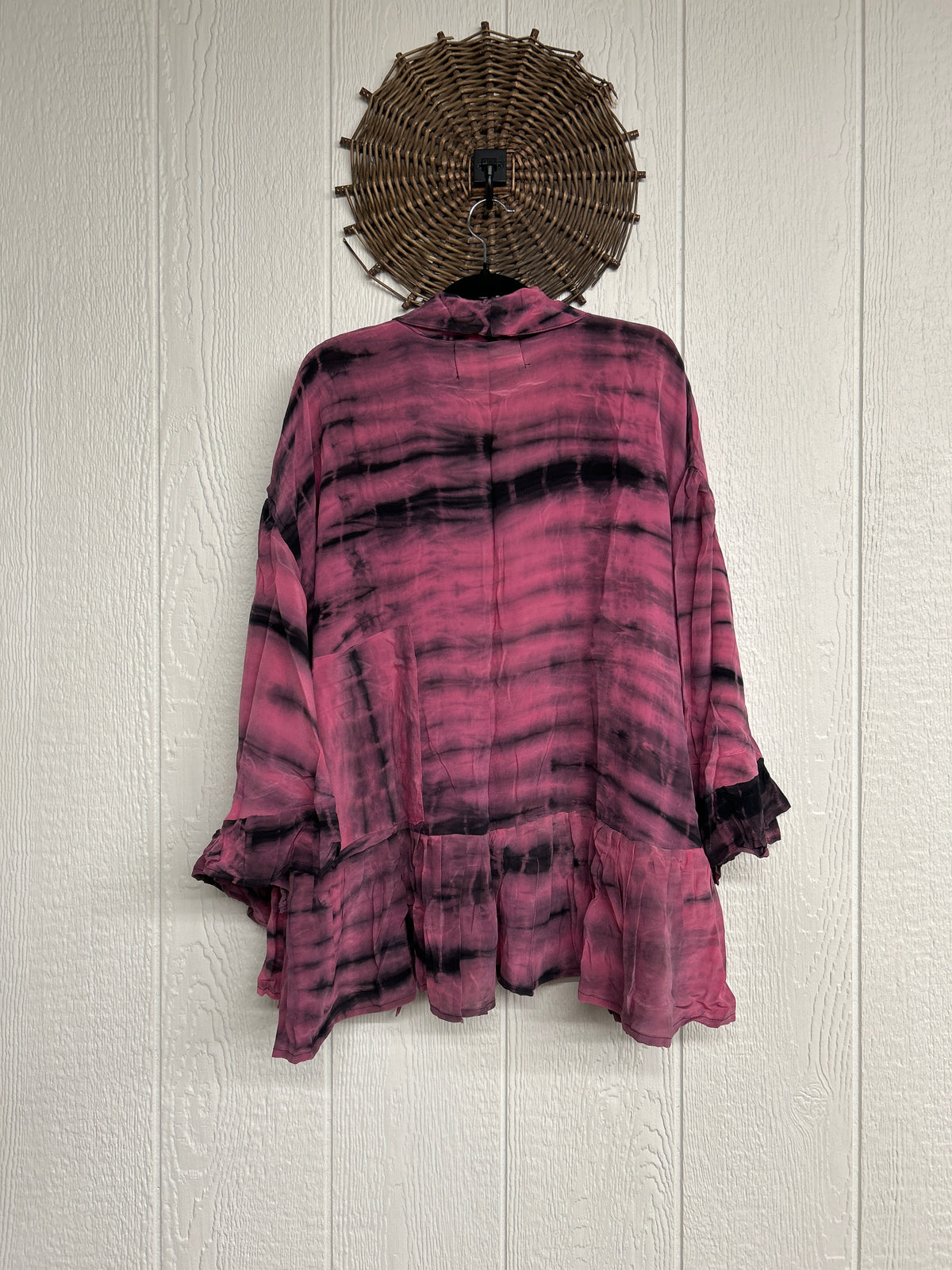 Crepe Sari Wild Rose Top 1026 092