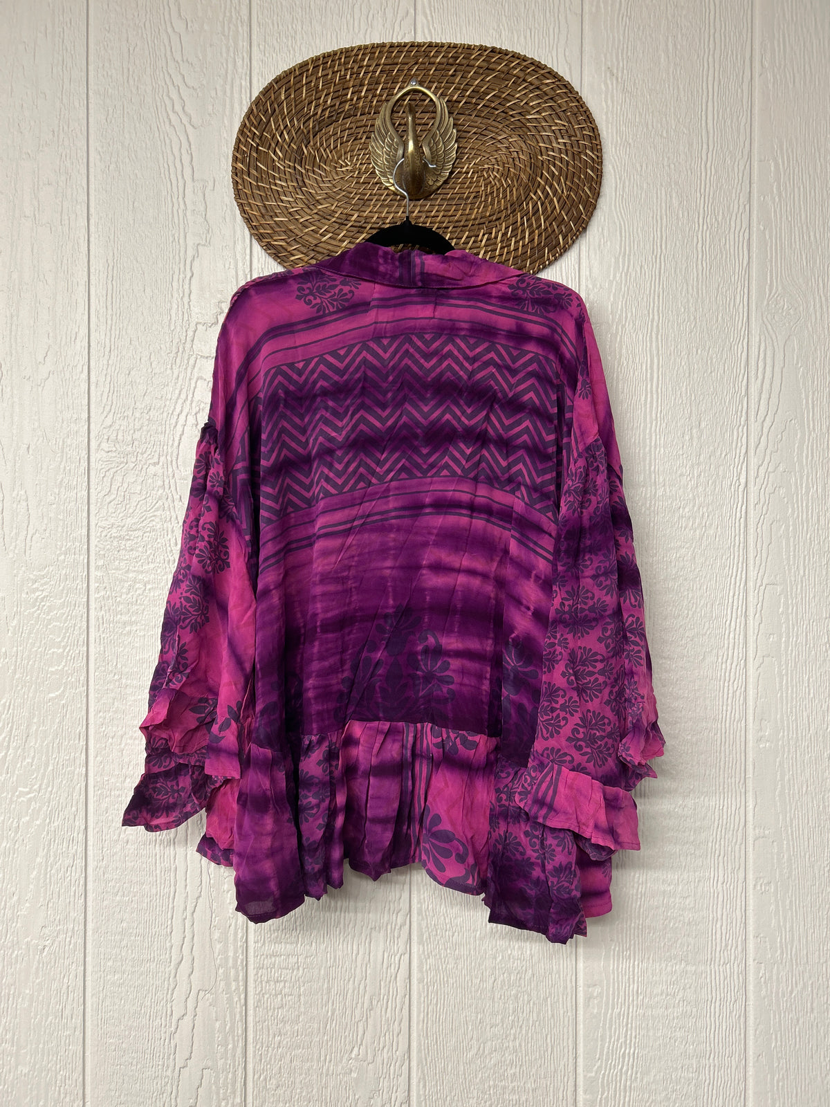 Crepe Sari Wild Rose Top 1026 143