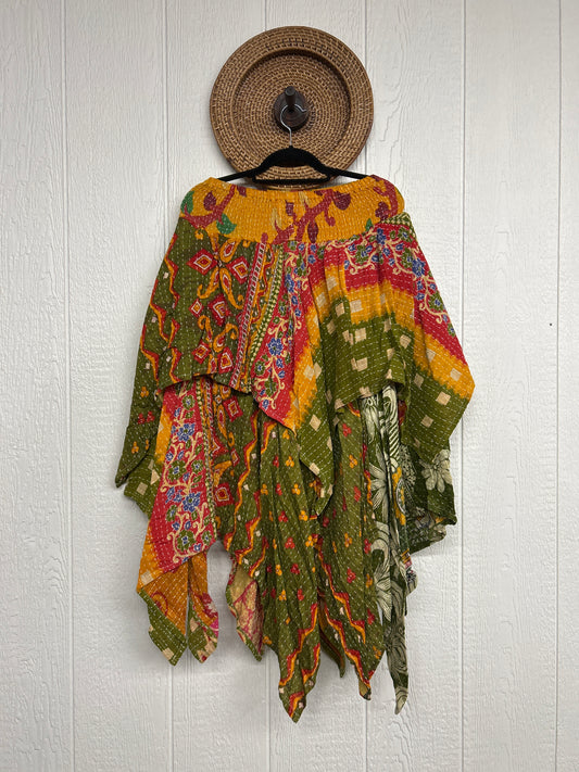 Pareo Kantha Pixie Skirt 0426 106