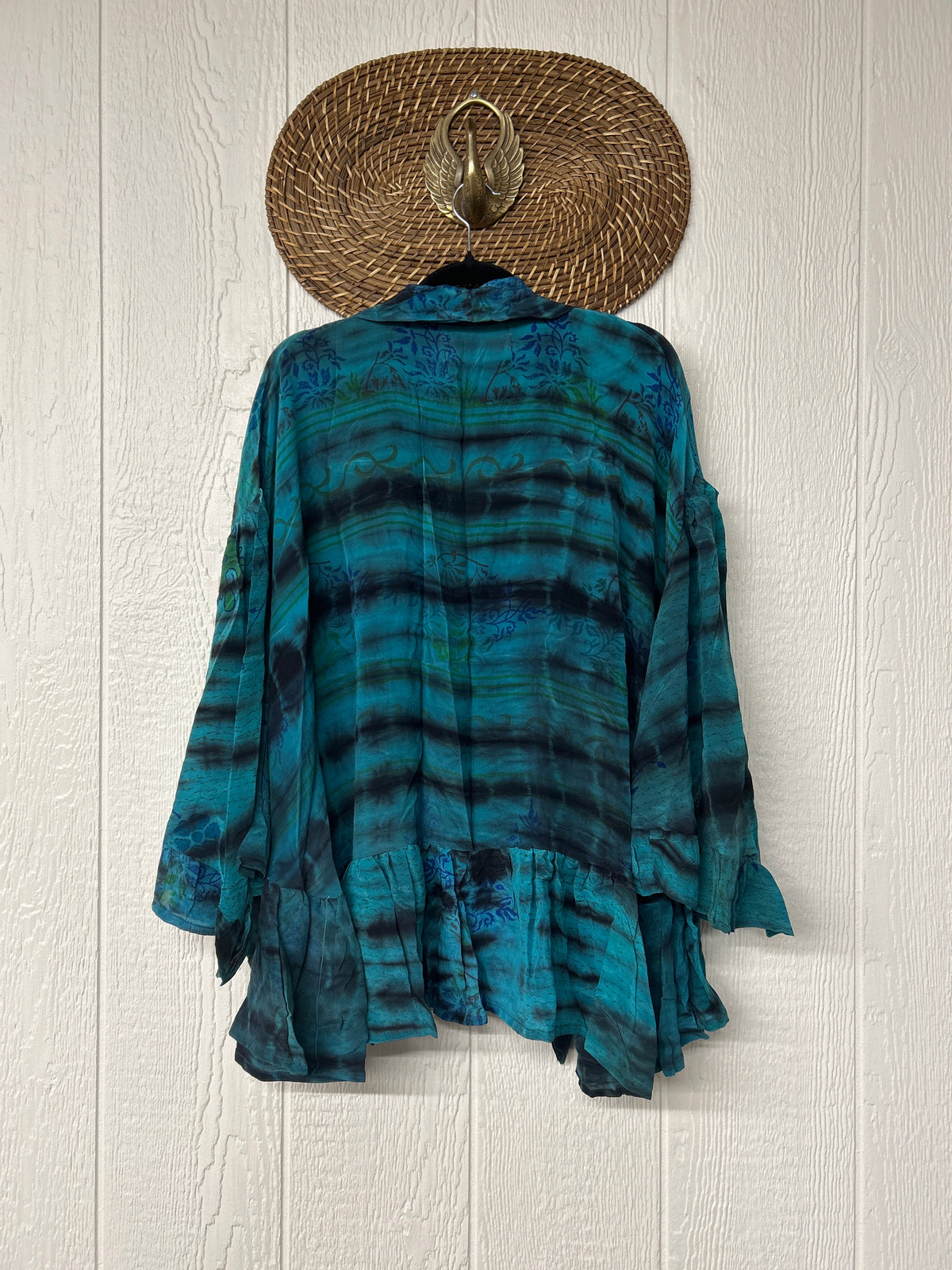 Crepe Sari Wild Rose Top 1026 148
