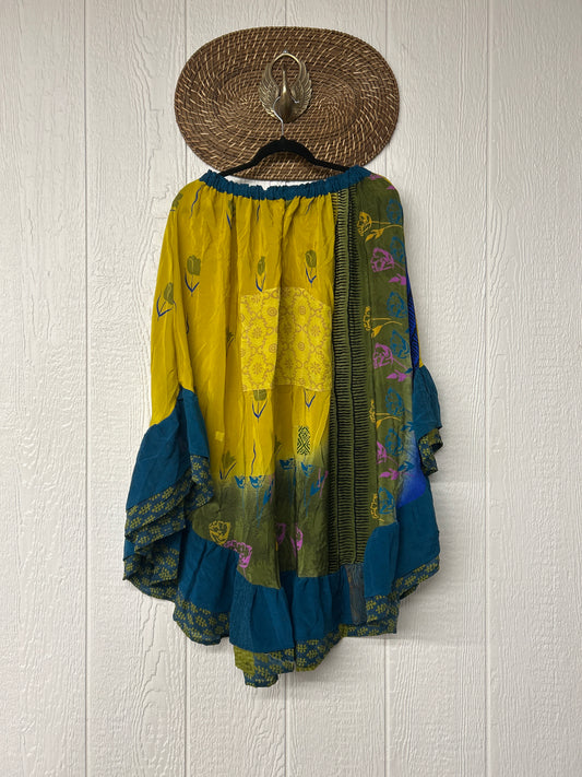 Crepe Wild Rose Skirt 1025 177