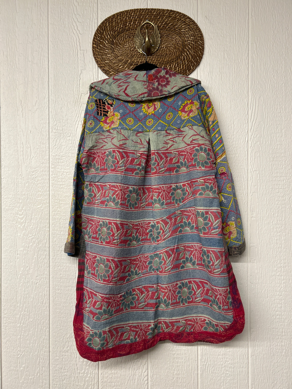 Fine Kantha Drifter Coat 1026 183