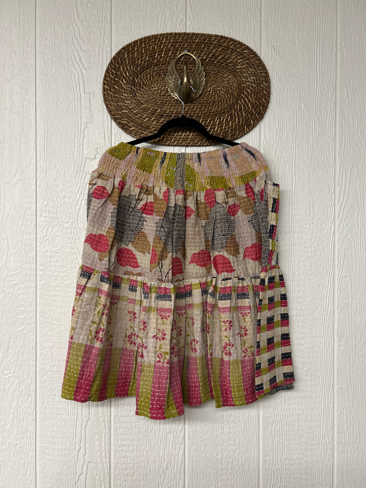 Pareo Kantha Meadow Skirt 0826 252