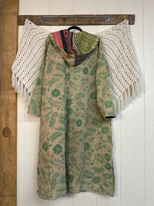 Fine Kantha Rising Sun Coat 1125 262