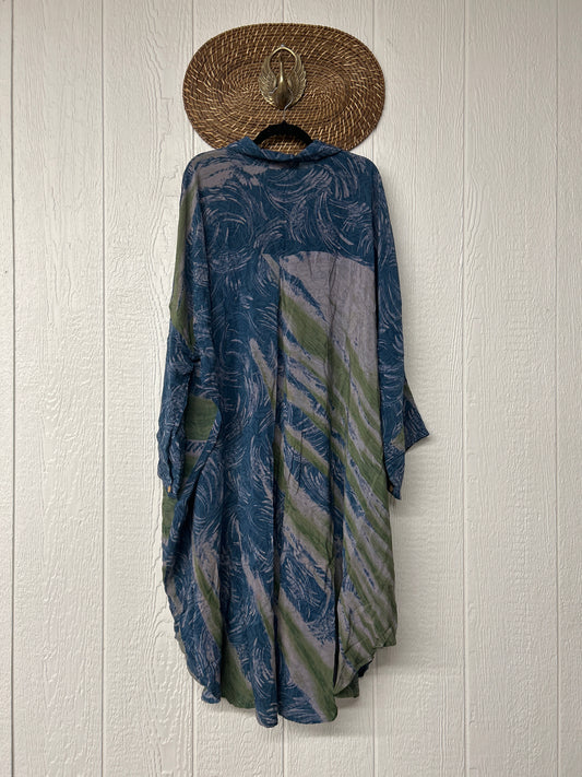 Crepe Sari Free To Be Longsleeve Maxi 0326 007