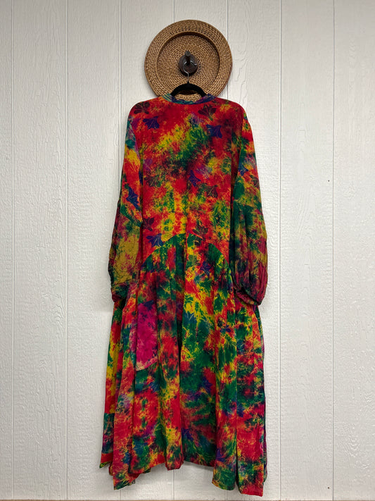 Crepe Sari Evermore Kimono 1026 029