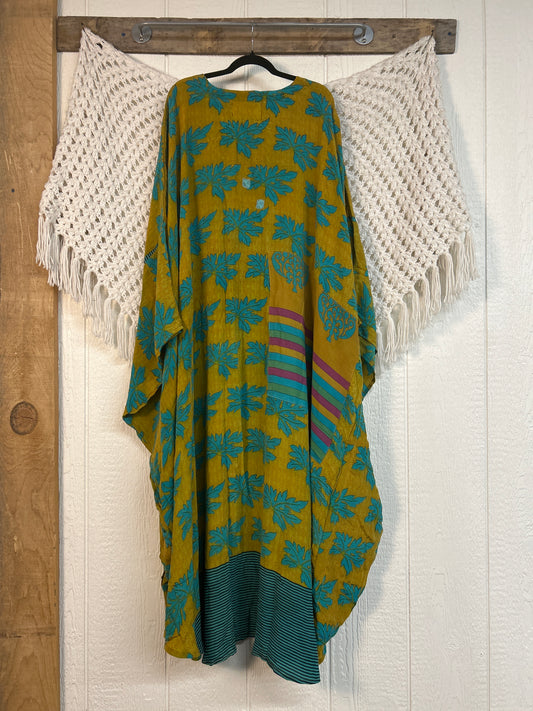 Crepe Sari Bowie Muu Dress 0826 063