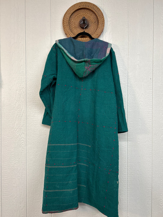 Fine Kantha Rising Sun Coat 1125 181