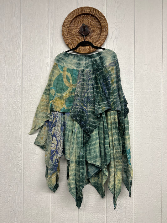 RETAIL Pareo Kantha Pixie Skirt 0526 013