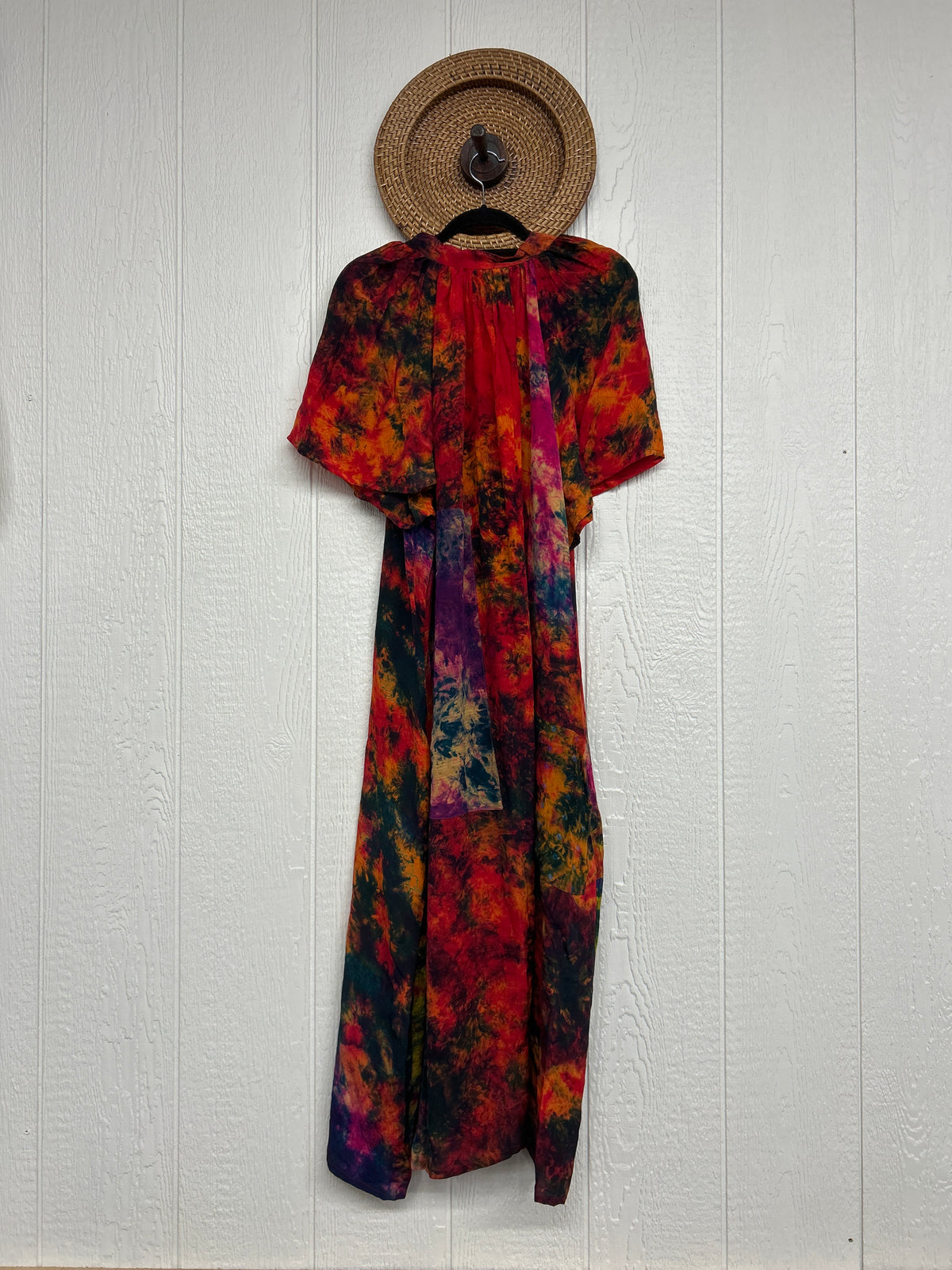 Crepe Sari Summer Woodstock Duster 0626 041