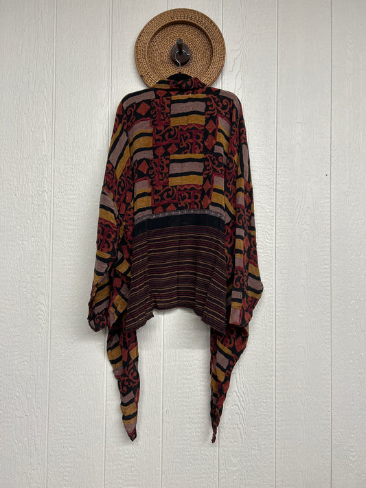 Crepe Sari Nirvana Button Down 1125 177