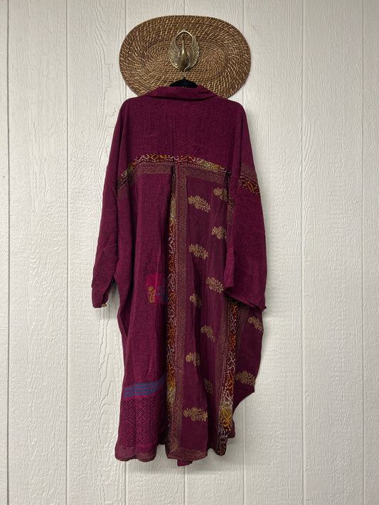 Crepe Sari Free To Be Longsleeve Maxi 0326 059