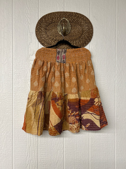 Pareo Kantha Meadow Skirt 0826 272