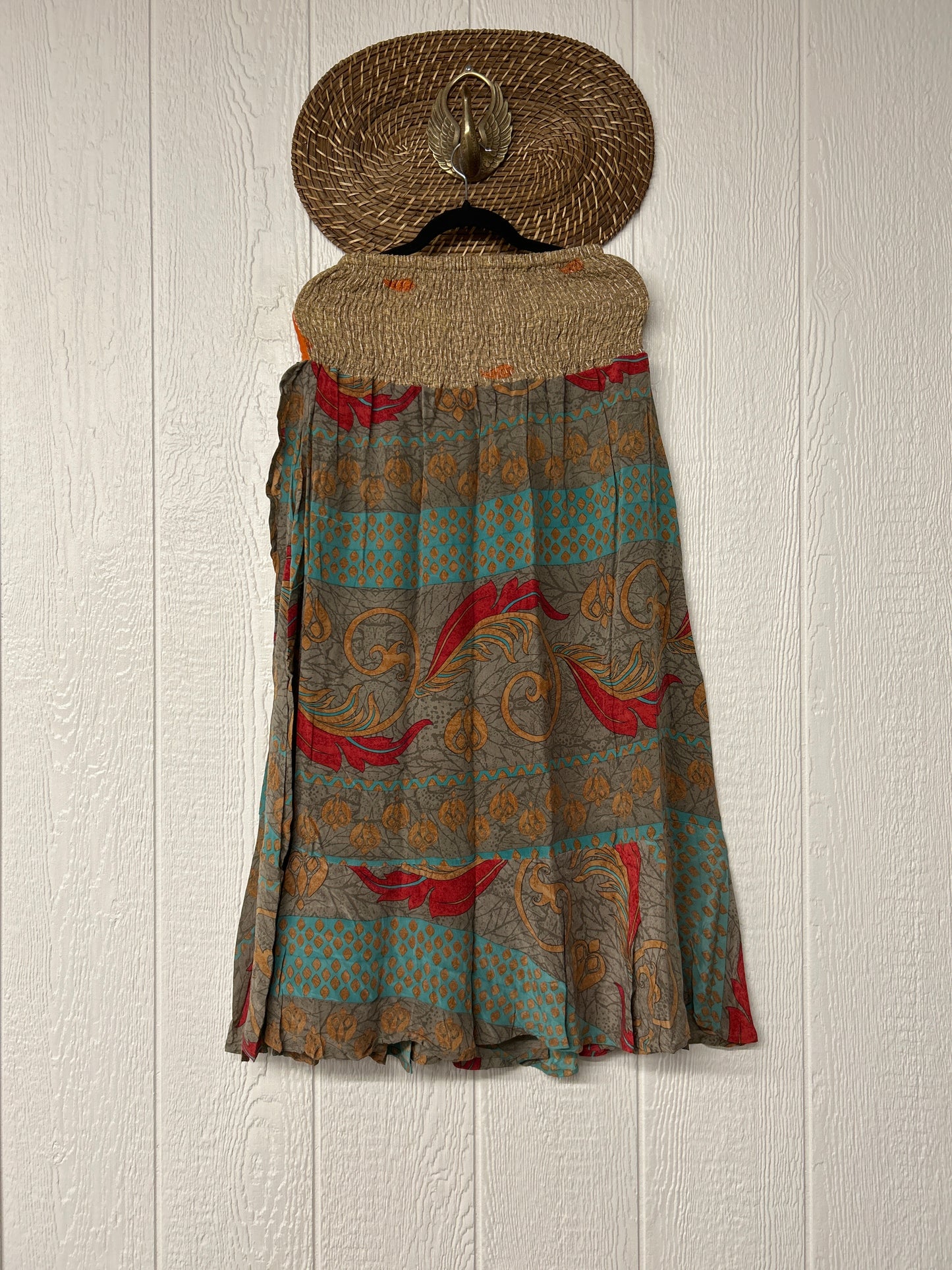 Crepe Sari Inner Peace Wrap Skirt 0626 063