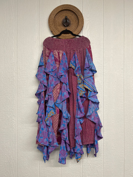 Pareo Kantha Willow Maxi Skirt 0826 027