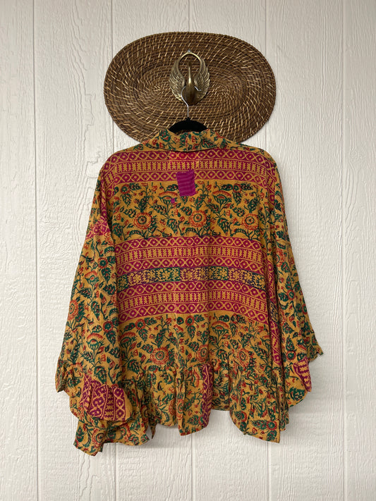 Crepe Sari Wild Rose Top 1225 192