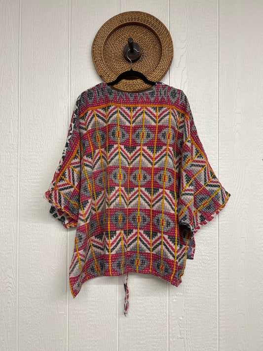 Pareo Kantha Hi-Lo Butterfly Top 0626 154