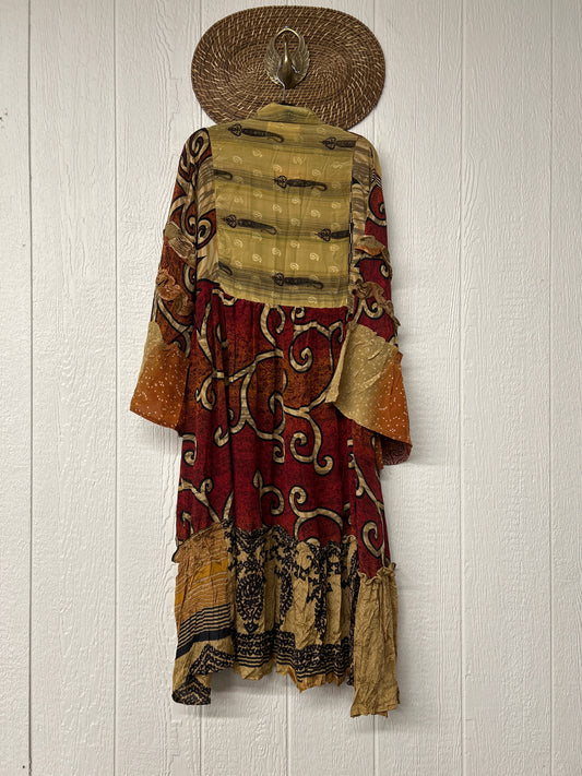 Crepe Sari Rhiannon Duster Dress 0226 100