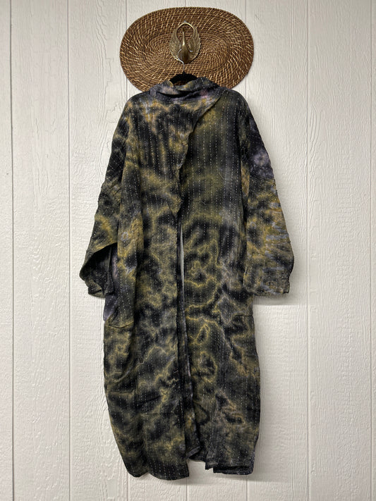 Aura Edit Koverlet Cowl Split Pullover 1026 013
