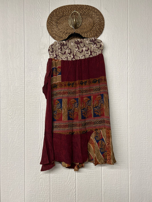 Crepe Sari Inner Peace Wrap Skirt 0626 222