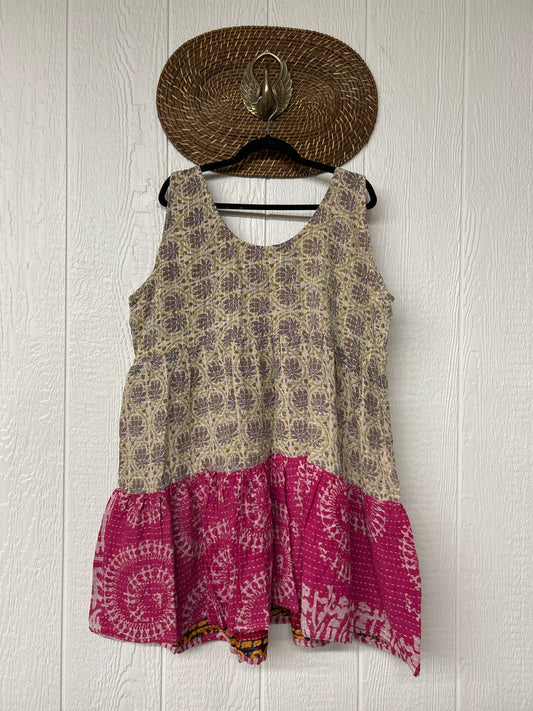 Kantha Meadow Mini Dress 0625 202