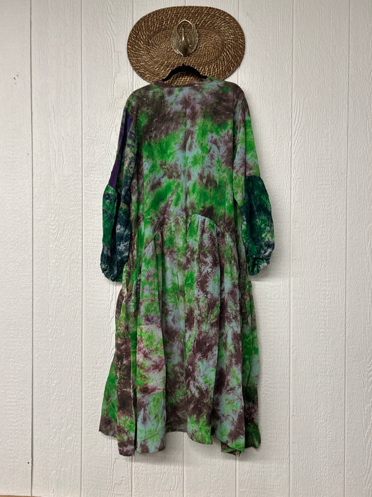 Crepe Sari Evermore Kimono 1026 121