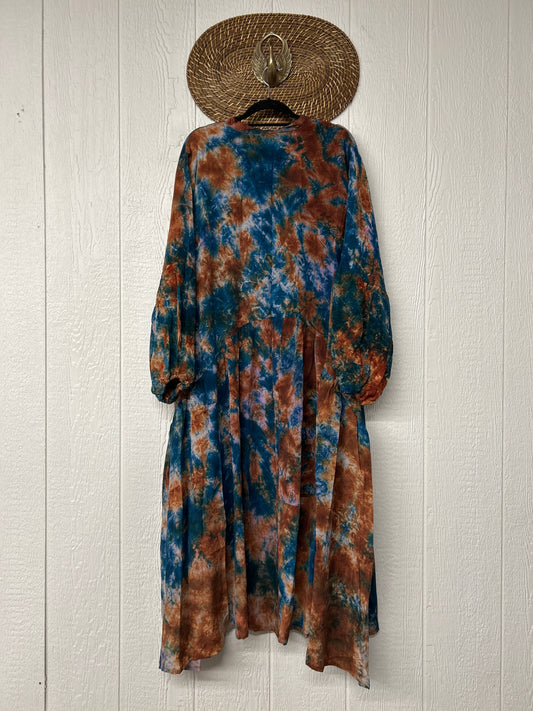 Crepe Sari Evermore Kimono 1026 163